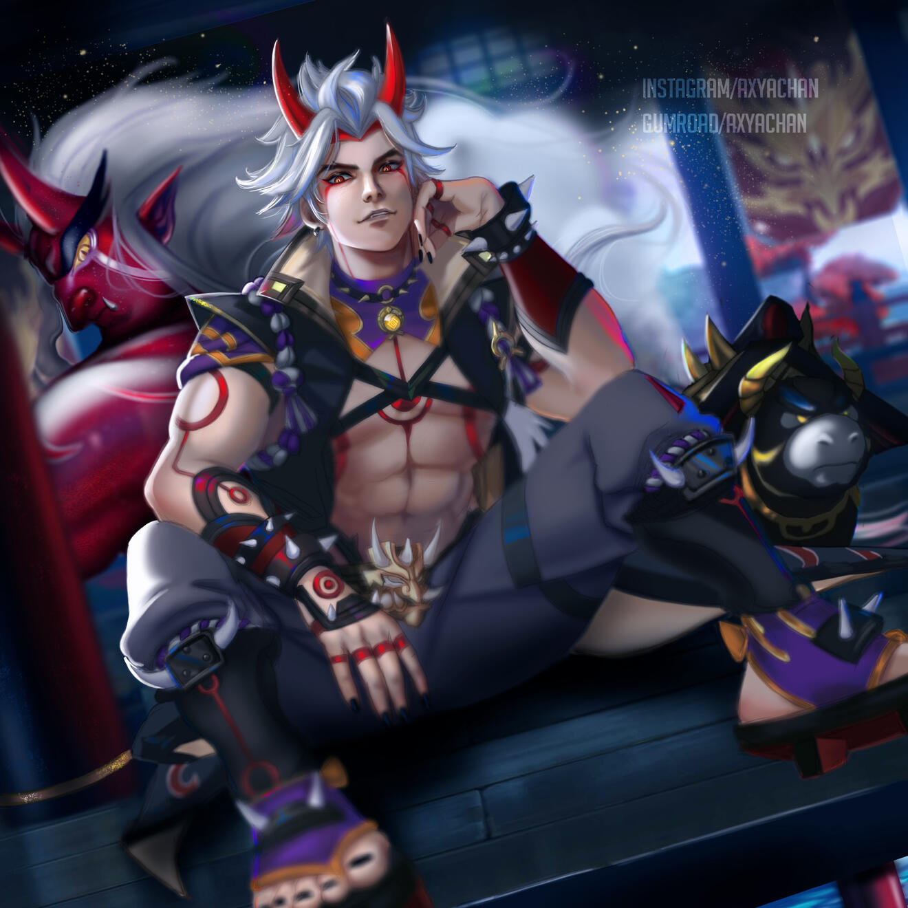 Heavy rendered Illustration 200€+